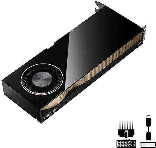 PNY RTX 6000 Ada 48GB GDDR6 Малка Кутия Видео Карта
