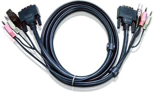 Aten 2L-7D05U KVM & Datenumschalter mit USB