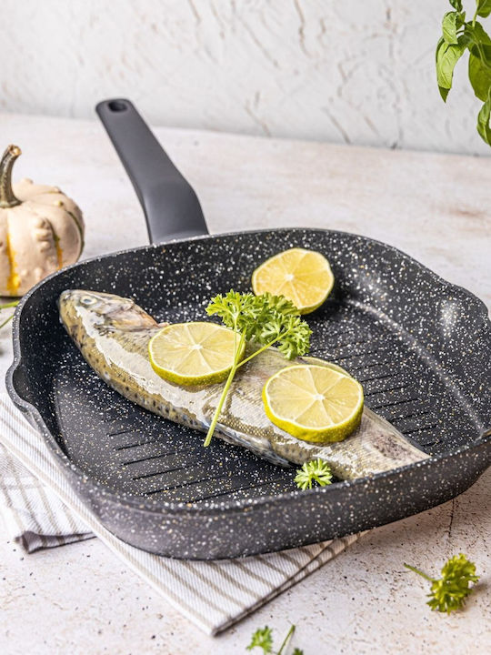 Klausberg Grill aus Aluminium mit Antihaftbeschichtung 24cm