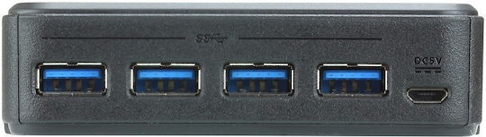 Aten US3344-AT KVM И Превключвател На Данни С USB USB-C USB 2.0