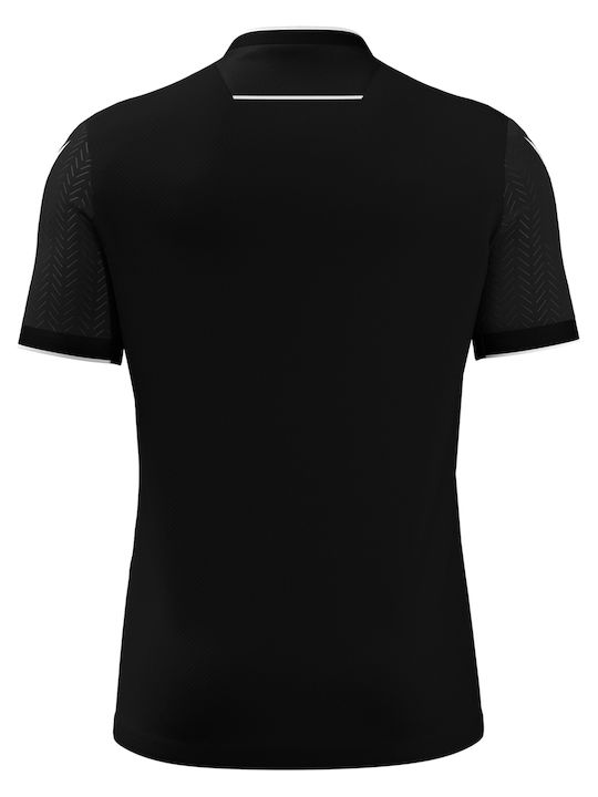 Tricou Eco cu Mâneci Scurte pentru Arbitru Ponnet Negru