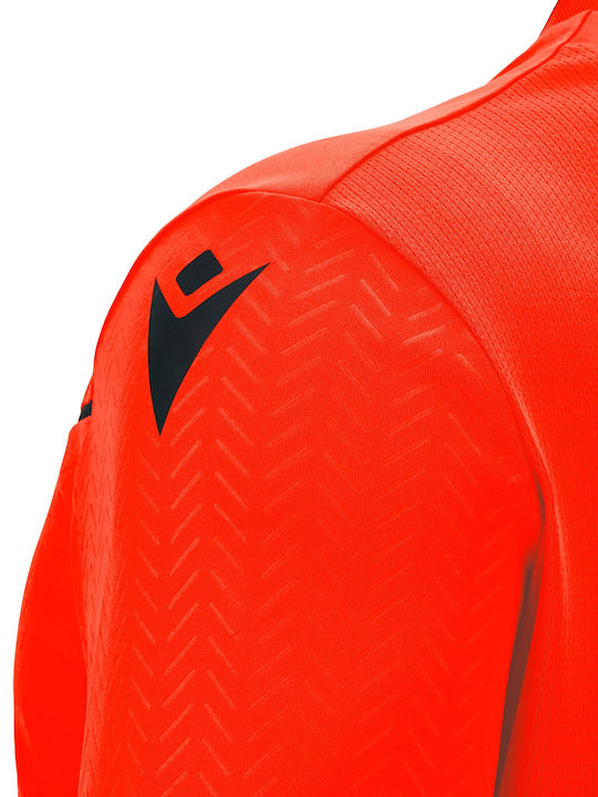 Ponnet Eco Kurzarm-Schiedsrichtertrikot Neonrot