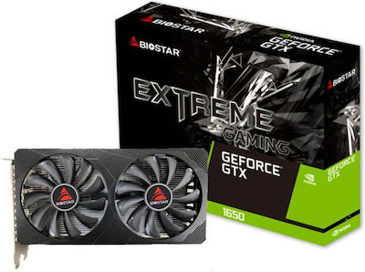 Biostar GeForce GTX 1650 4GB GDDR6 Grafikkarte