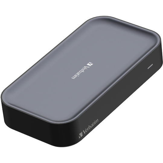 Verbatim Share My Screen 1080p USB-C Docking Station mit HDMI PD Schwarz
