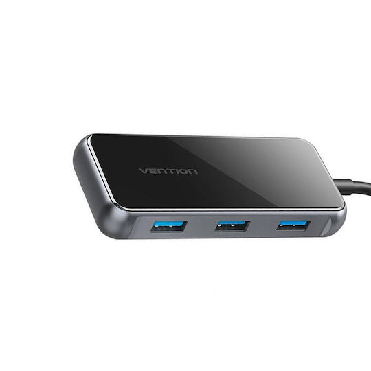 Vention USB-C Docking Station with HDMI 4K PD Ethernet Gray (TFBHB)