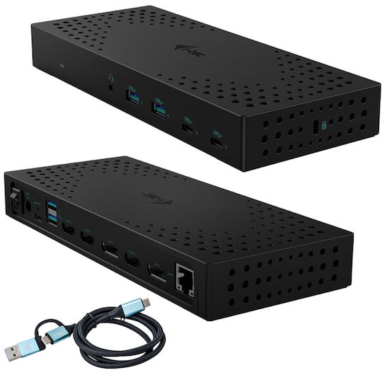 i-tec Usb USB-C / USB-A Docking Station με 4K PD Ethernet Γκρι