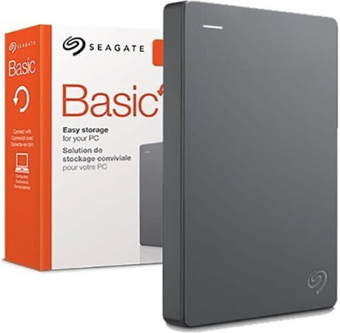 Seagate Basic USB 3.0 / USB 2.0 External 2.5" HDD 1.0TB Black