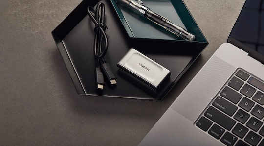 Kingston XS2000 USB-C External SSD 2TB 1.8" Silver