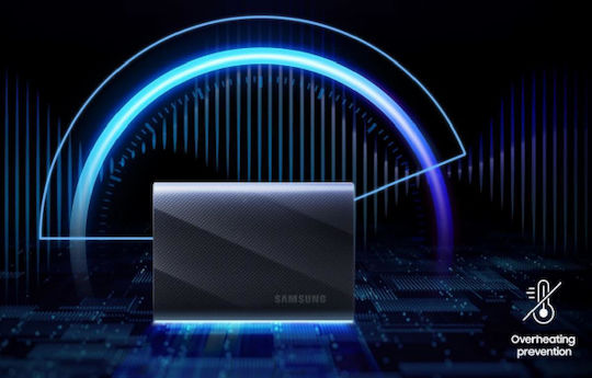 Samsung T9 USB 3.2 External 2.5" SSD 2TB Black