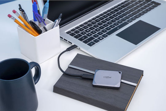 Crucial X9 Pro USB-C Εξωτερικός SSD 1TB 2.5" Γκρι