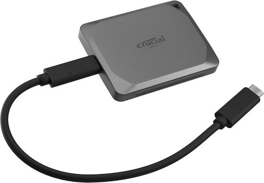 Crucial X9 Pro USB-C External SSD 2TB 2.5" Gray