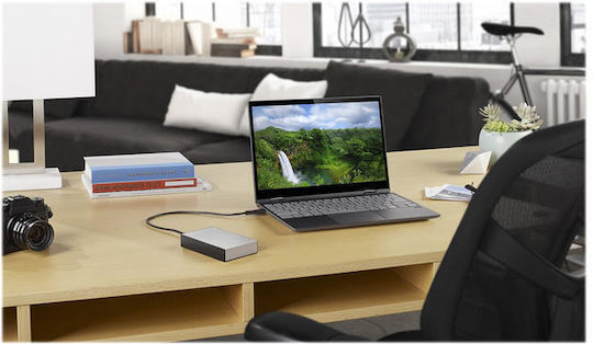 Seagate One Touch USB-A 3.2 Εξωτερικός HDD 4TB 2.5" Γκρι