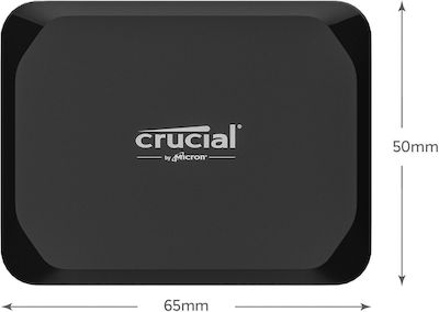 Crucial X9 USB 3.2 Εξωτερικός SSD 2.0TB 2.5" Μαύρο