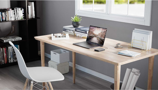 Lacie Mobile Drive Secure USB-C 3.0 / 3.1 / 3.2 Εξωτερικός HDD 2TB 3.5" Space Grey