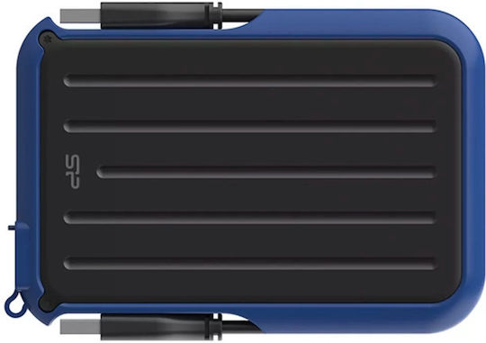 Silicon Power Armor A66 USB 3.2 External 2.5" HDD 1.0TB Black / Blue