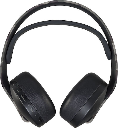 Sony PlayStation 5 Pulse 3D Wireless Over Ear Gaming Headset with Connection 3.5mm / USB Gray Camouflage