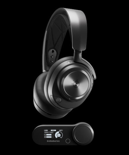 SteelSeries Căști Gaming Over Ear Wireless Arctis Nova Pro cu Conectivitate Bluetooth pentru PC