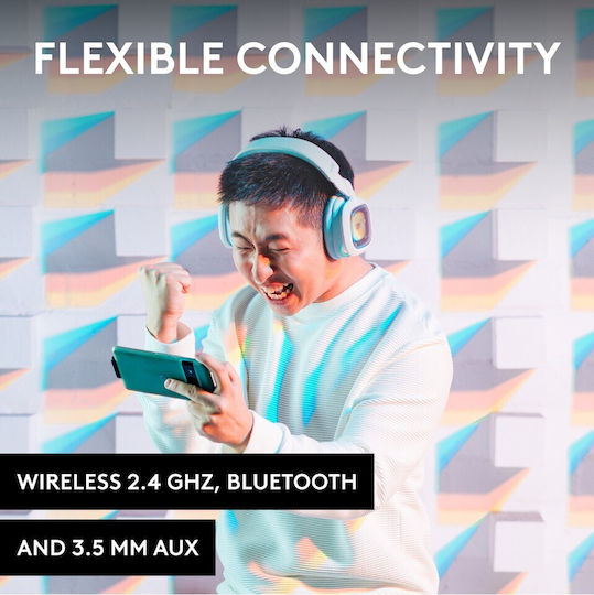 Astro A30 Căști Gaming Wireless Over Ear cu Conectivitate 3,5 mm Bluetooth Albe pentru XBOX