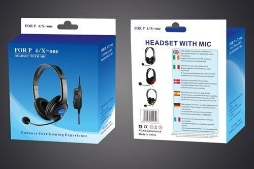 iFrogz Caliber Axiom Universal Gaming Headphones Mic