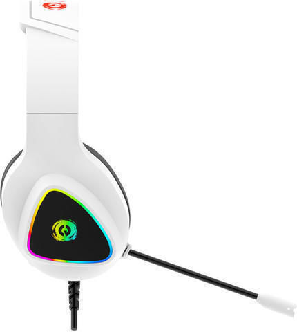 Canyon Shadder GH-6 Over Ear Gaming Headset με σύνδεση 3.5mm / USB Λευκό
