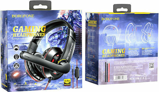 Borofone BO102 Amusement On Ear Gaming Headset με σύνδεση 3.5mm
