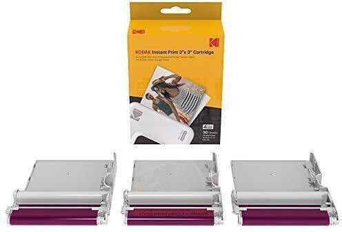 Kodak Photo Paper Instant 7.6x7.6 for Printers Inkjet 30 Sheets