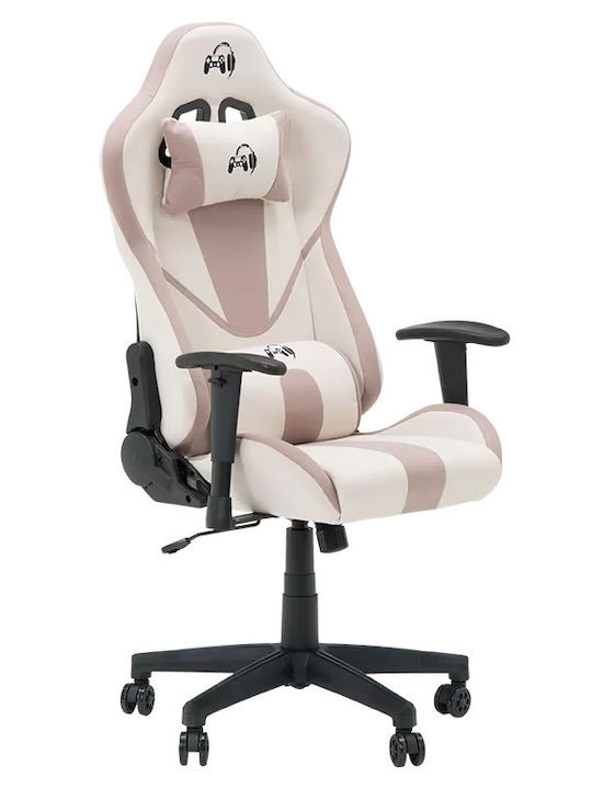 Carmen 6313 Scaun Gaming cu Brațe Reglabile Bej