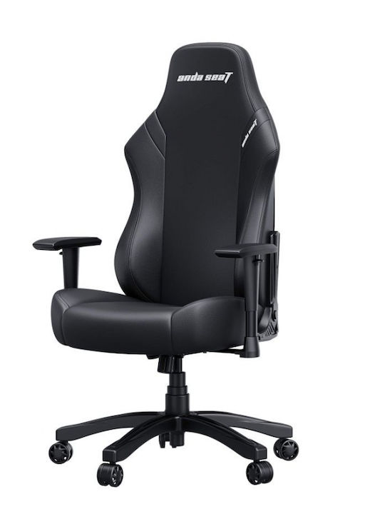 Anda Seat Luna Large Καρέκλα Gaming Δερματίνης με Ρυθμιζόμενα Μπράτσα Μαύρη