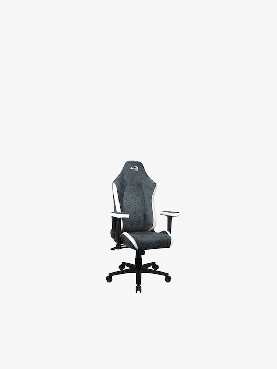 Aerocool Royal AeroWeave Scaun Gaming cu Brațe Reglabile și Suport pentru picioare Ash Grey