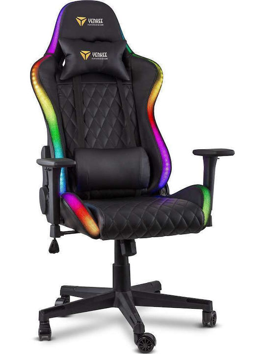Yenkee YGC 300RGB Δερματίνης Μαύρη Yenkee YGC 300RGB Δερματίνης Μαύρη