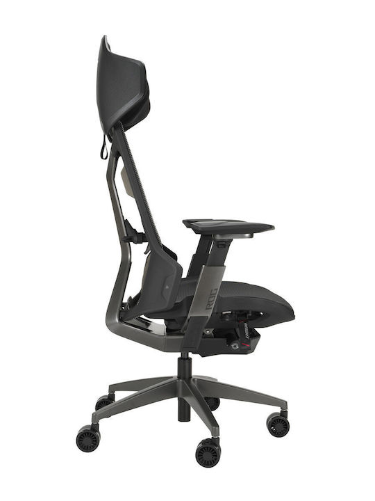 Asus Rog Destrier Геймърски стол с регулируеми подлакътници Черен