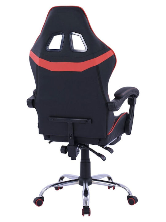 HomeMarkt HM1157.01 Gaming Chair with Footrest Black