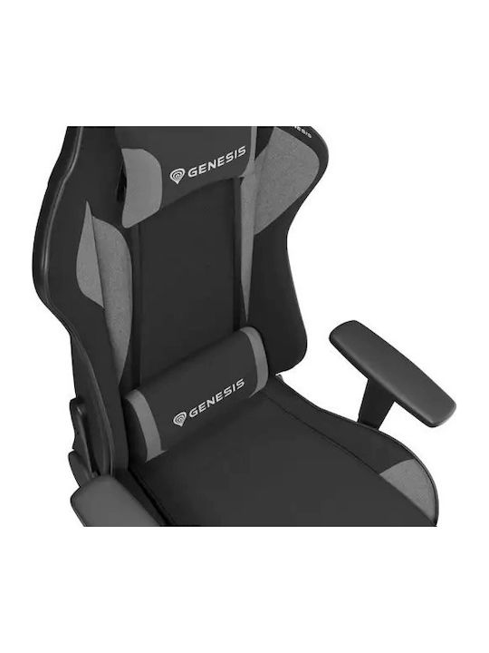Genesis Nitro 440 G2 Υφασμάτινη Καρέκλα Gaming με Ρυθμιζόμενα Μπράτσα Γκρι