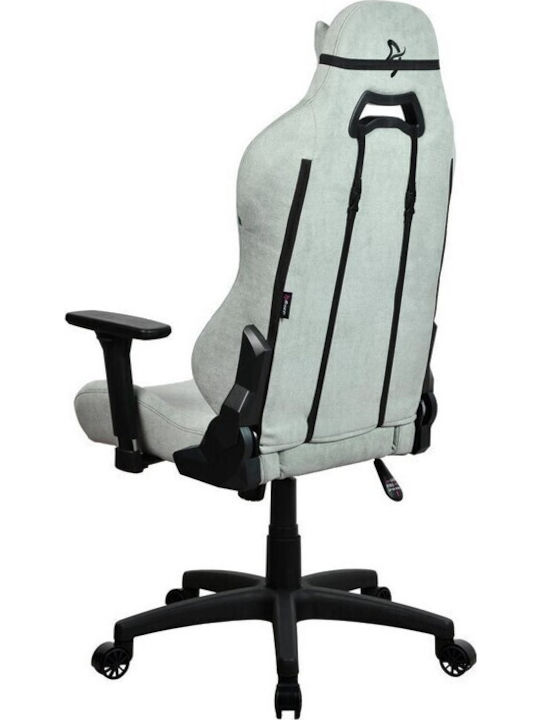 Arozzi Torretta Soft Fabric v2 Υφασμάτινη Καρέκλα Gaming με Ρυθμιζόμενα Μπράτσα Pearl Green