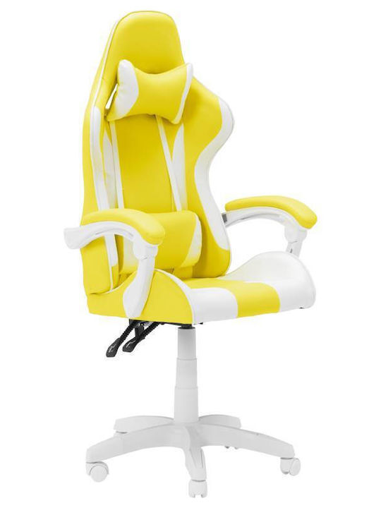 Carmen 6311 Imitatie de piele White/Yellow