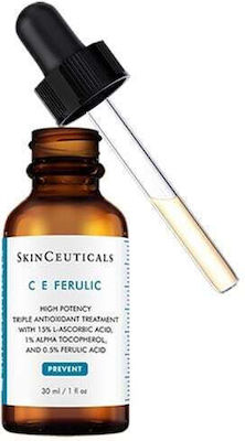 SkinCeuticals Prevent C E Ferulic Αντιγηραντικό Serum Προσώπου με Βιταμίνη C για Λεύκανση & Αποτοξίνωση 30ml