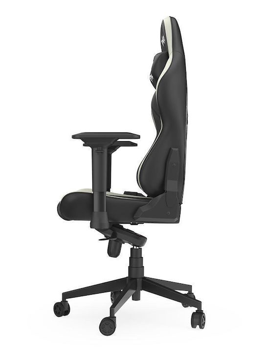 SPC Gear SR600 CREW EDITION Καρέκλα Gaming Δερματίνης με Ρυθμιζόμενα Μπράτσα Μαύρη