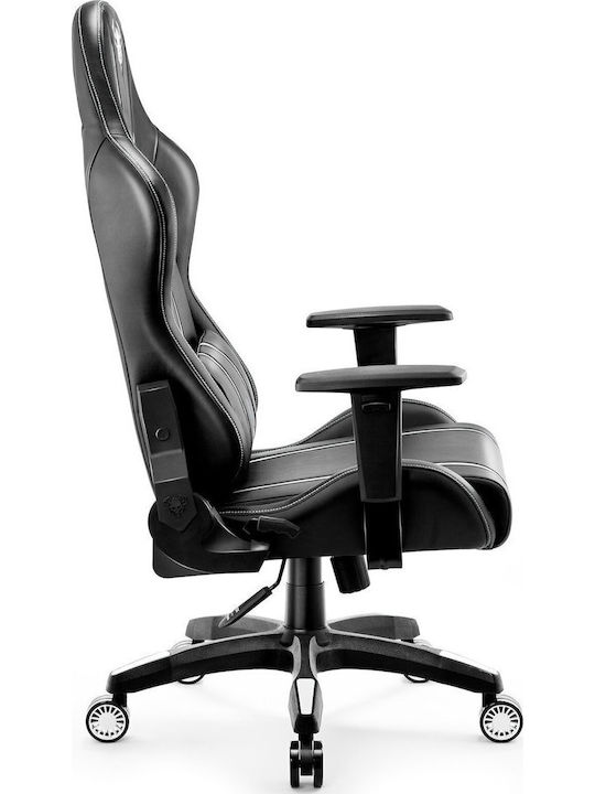 Diablo X-One 2.0 King Size Καρέκλα Gaming Δερματίνης με Ρυθμιζόμενα Μπράτσα Μαύρο / Λευκό