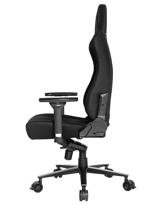 Ultradesk Throne Καρέκλα Gaming Δερματίνης με Ρυθμιζόμενα Μπράτσα Μαύρη