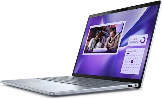 Dell Inspiron 7441 Plus 14" IPS QHD+ Touchscreen (Snapdragon-X Elite X1E-80-100/16GB/1TB SSD/W11 Pro) Ice Blue (International English Keyboard)