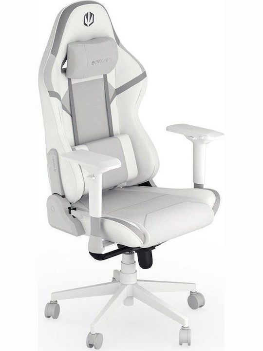 Endorfy EY8A007 Геймърски стол с регулируеми подлакътници Скрим Onyx White