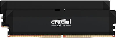 Crucial Pro Overclocking 32GB DDR5 RAM με 2 Modules (2x16GB) και Ταχύτητα 6000 για Desktop