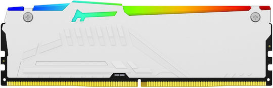 Kingston Fury Beast RGB DDR5 με Module 1x16GB και Ταχύτητα 6400 για Desktop