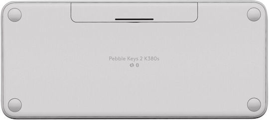 Logitech K380s Безжично Само клавиатура Английски US Бял