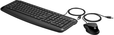 HP 200 Keyboard & Mouse Set Greek