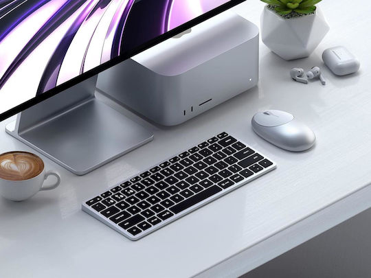 Satechi Slim X1 Wireless Bluetooth Keyboard Only English US Silver