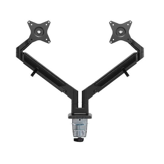 Neomounts Stand Desk Mounted for 2 Monitors up to 32" with Arm (DS70-810BL2)
