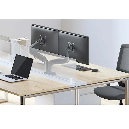 Neomounts Stand Desk Mounted for 2 Monitors up to 32" with Arm (DS70-810BL2)