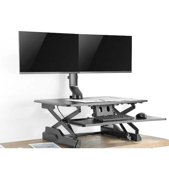 Neomounts Suport Birou pentru 2 Monitoare până la 27" (FPMA-D860DBLACK)