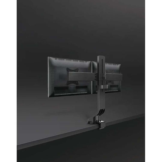 Neomounts Suport Birou pentru 2 Monitoare până la 27" (FPMA-D860DBLACK)